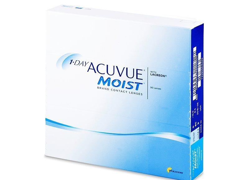 1 Day Acuvue Moist (90 čoček), 1, Day, Acuvue, Moist, 90 čoček,